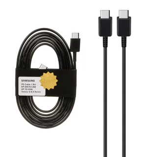 کابل شارژ 1.8 متری PD و فست SAMSUNG Type-C to Type-C 45W