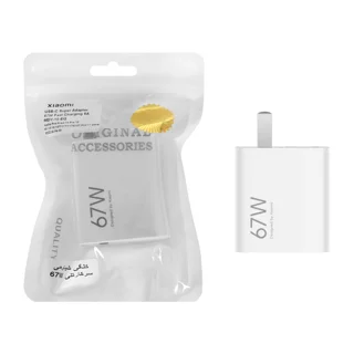 شارژر دیواری فست سرکارتنی تک پورت Xiaomi مدل MDY-15-EQ 67W